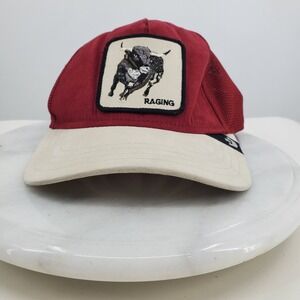 Goorin Bros The Raging Bull Patch Snapback Western Trucker Hat Cap